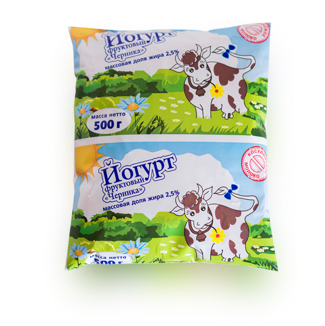 Йогурт фруктовый 2,5%